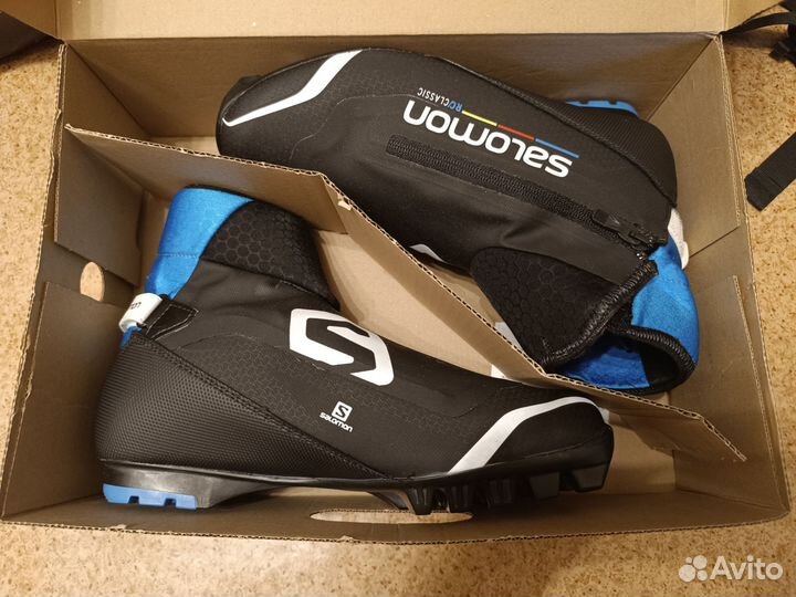 Лыжные ботинки salomon новые