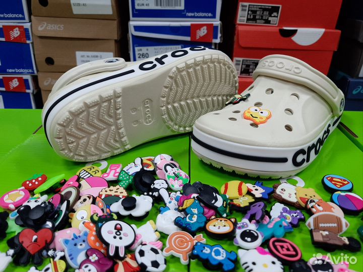 Crocs сабо женские джибитсы в подарок