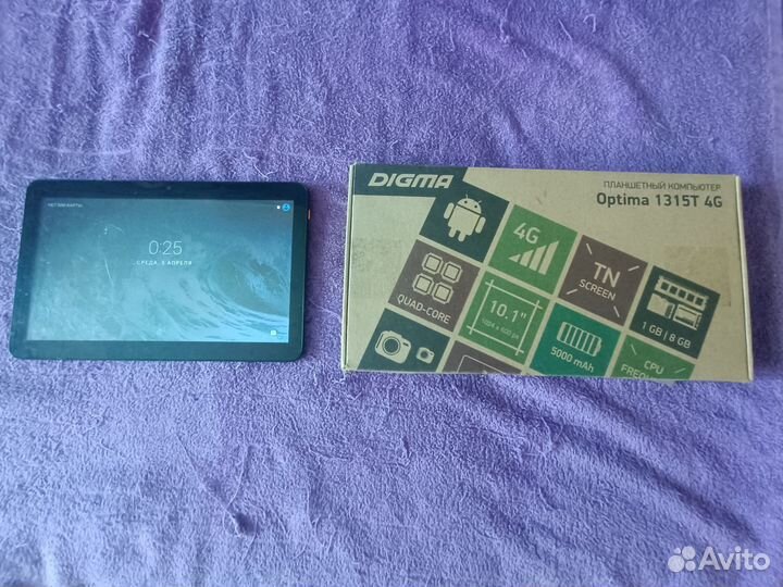 Планшет digma Optima 1315t 4g