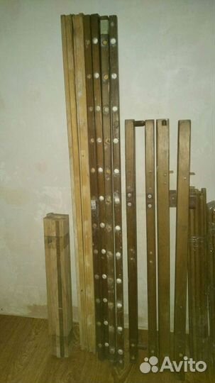 Деревянные запчасти для детской кроватки