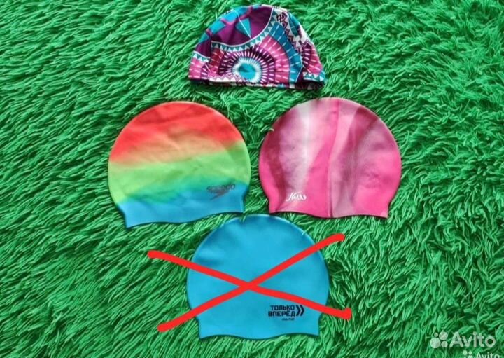 Шапочки для бассейна