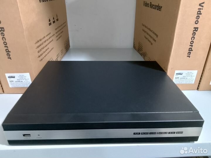 Видеорегистратор IP 32-канальный 8 Мп