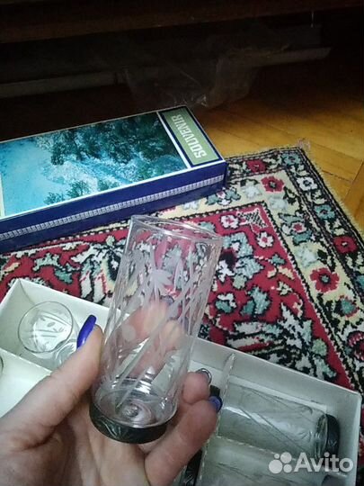 Стаканы сувенирные. новые. В упаковке