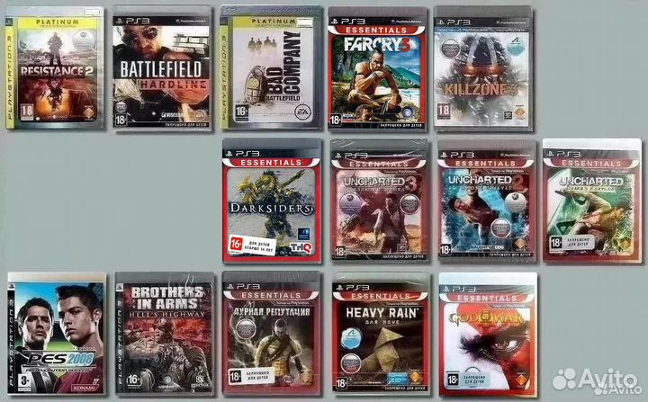 Игры для PlayStation (новые)
