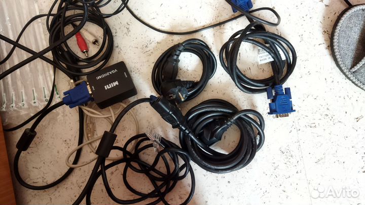 Кабели питания, переходники, аудио видео кабели