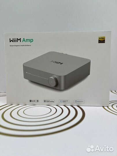 Интегральный усилитель WiiM Amp Silver