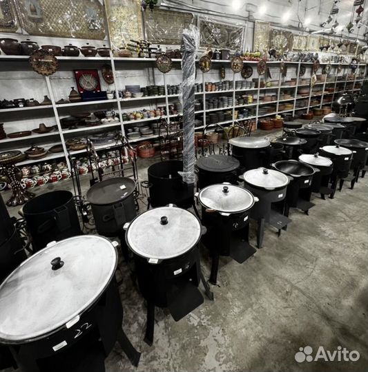 Казан чугунный узбекский