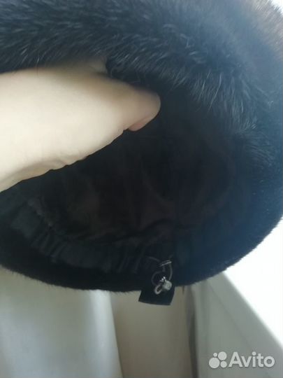 Меховой женский берет