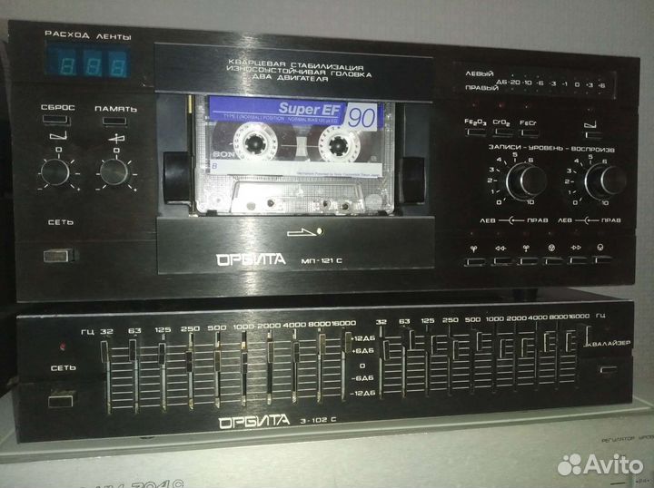 Дека кассетная Орбита мп121