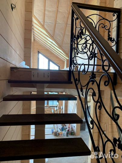 Лестницы прямые под ключ