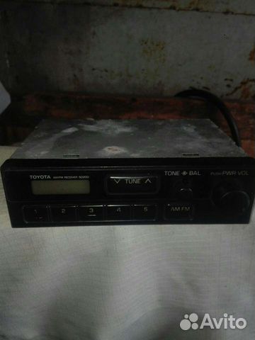 Магнитола тойота