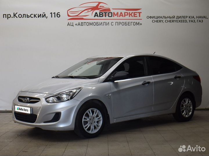 Hyundai Solaris 1.6 AT, 2012, 168 216 км