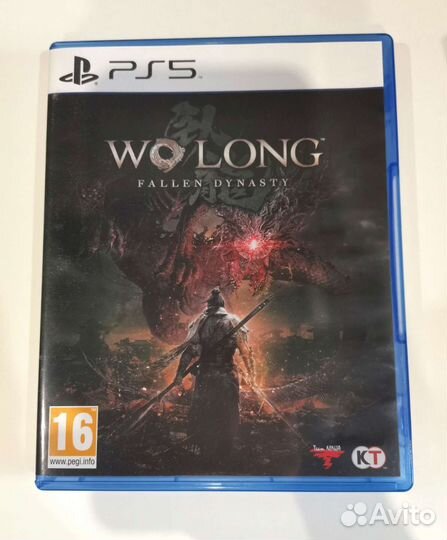 Игра для ps5. Wolong Fallen Dynasty
