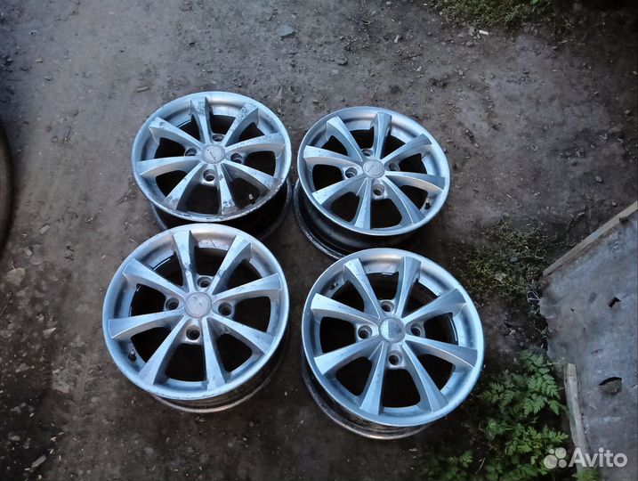 Литье диски r14 4x114 бу