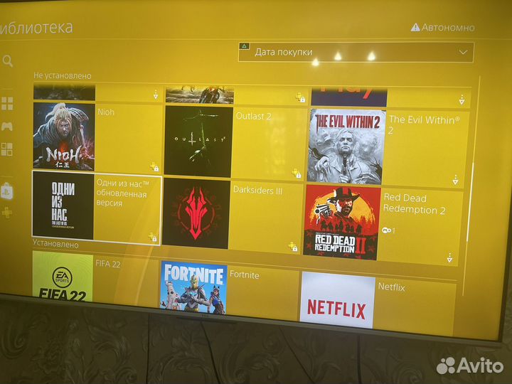 Sony playstation 4 PS4 pro 1tb с играми