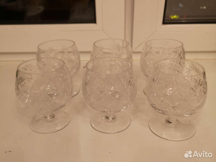 Хрустальные Бокалы для коньяка или виски