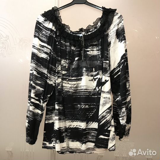 Блуза Blumarine оригинал 44-46 размер шелк
