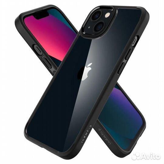 Spigen iPhone 13 Case Ultra Hybrid Matte Black