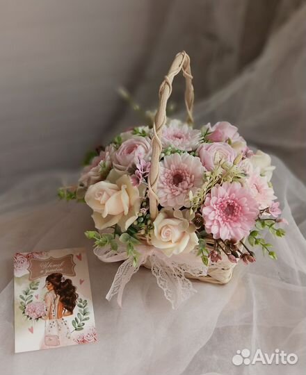 Букет из мыла ручной работы