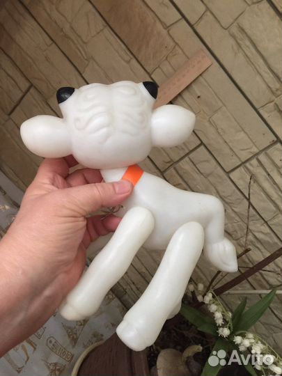 Игрушка СССР. Дутыш. Теленок