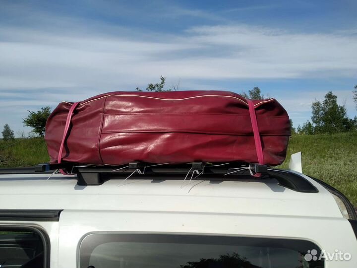 Автомобильный бокс на крышу кож.зам