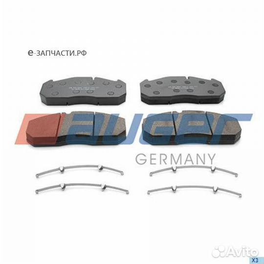 Auger 76443 Набор, Тормозная колодка