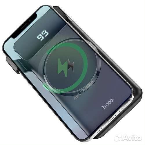 Powerbank 10000 с беспроводной зарядкой