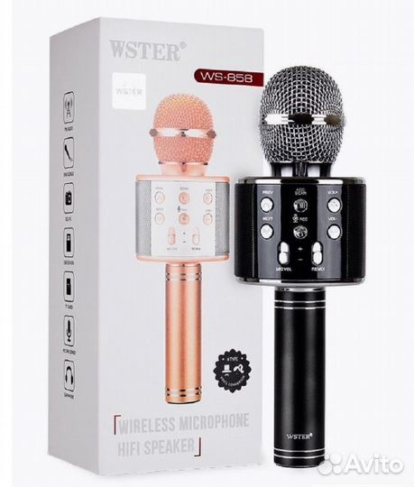 Караоке-микрофон wster WS-858