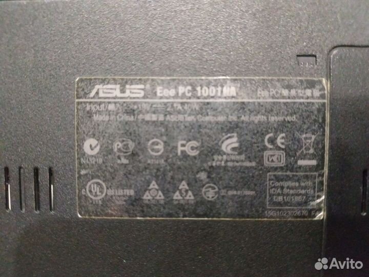 Asus Eee PC 1001HA