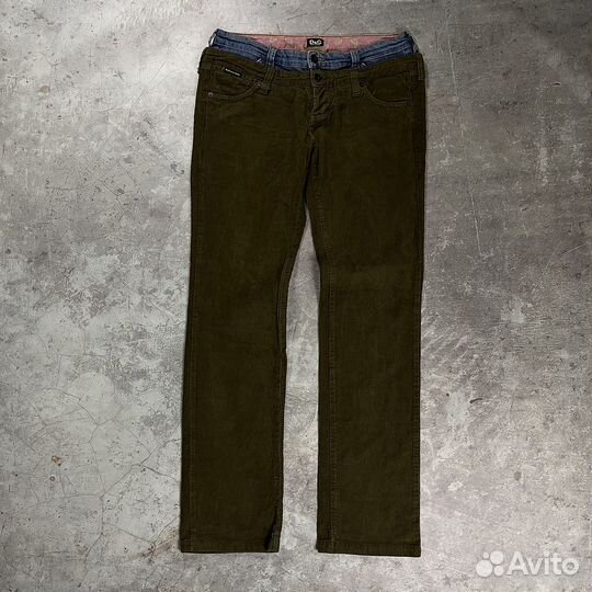 Dolce Gabbana Вельветовые Джинсы