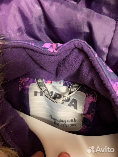 Зимняя куртка huppa 140 и комбинезон 2000
