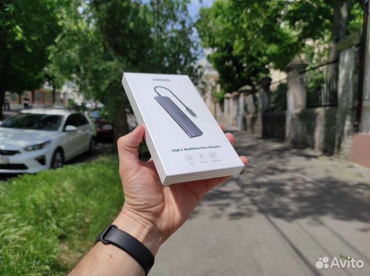 USB Hub (хаб) Ugreen USB-C 6in1 (70495)