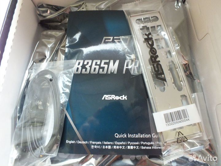 Мат.плата ASRock B365M RPO4. Новая