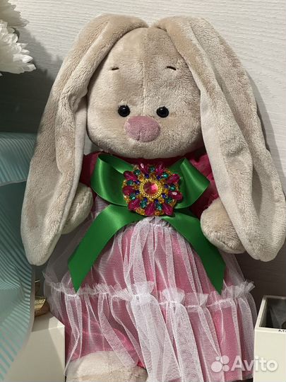 Мягкая игрушка зайка ми 32 см