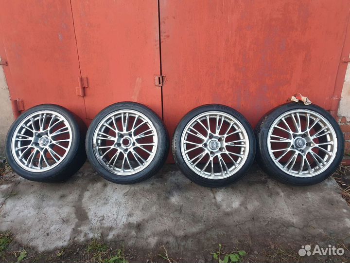 Колеса R18 разноширокие