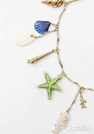 Zara ожерелье