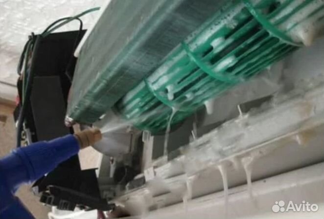 Чистка ремонт мотаж кондиционеров