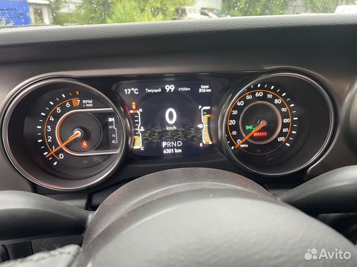 Jeep Wrangler 3.6 AT, 2021, 6 500 км