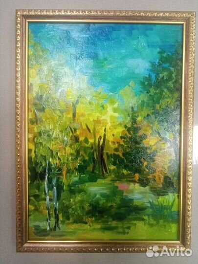 Картина маслом пейзаж