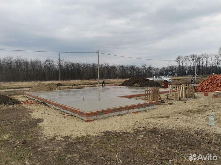 Строительство фундамента под ключ