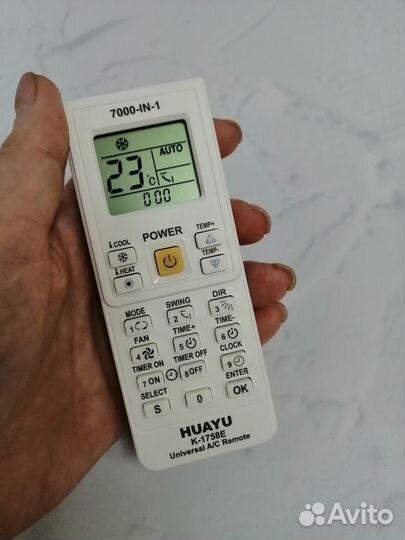 Универсальный пульт для кондиционера
