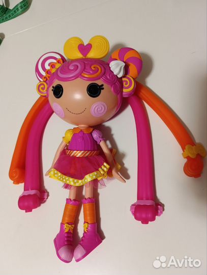 Большая кукла Лалалупси волосы тянучки 33см рост