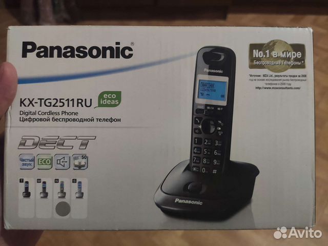 Panasonic kx tg2511ru как новый купить в Воскресенском | Электроника ...