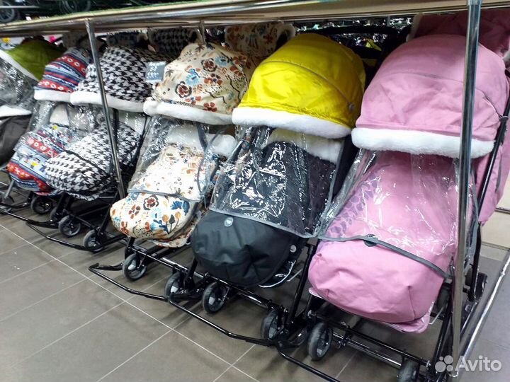 Санки коляска Nika оптом и розницу