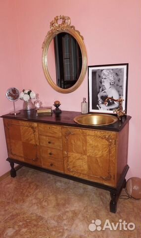 Комод орех с медной раковиной купить в Москве | Товары для дома и дачи ...