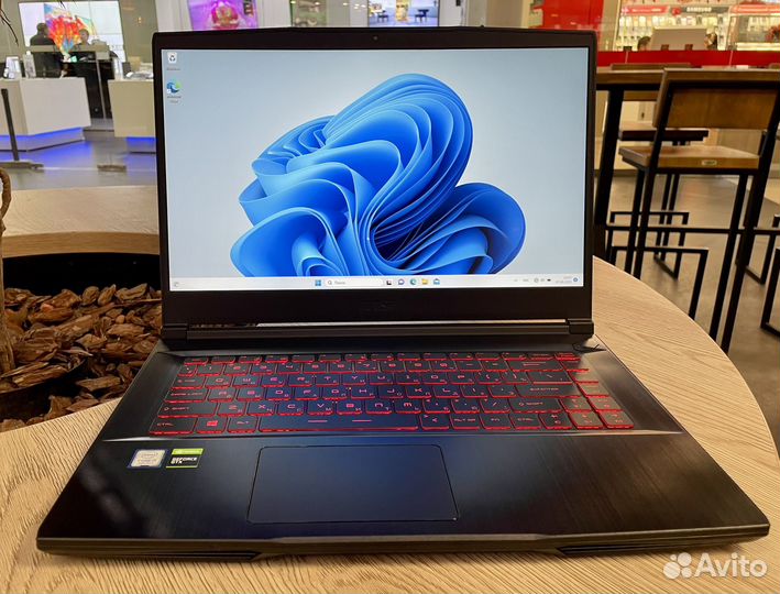 Ноутбук Msi GF63 Thin/i5-9300h/Gtx1650