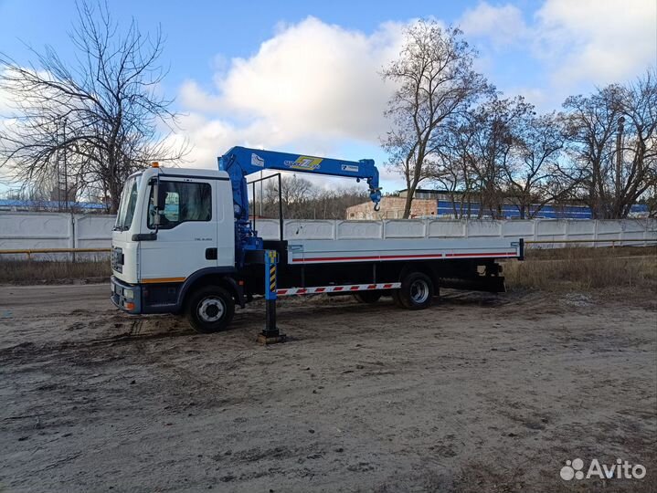 MAN TGL 8.210 с КМУ, 2008