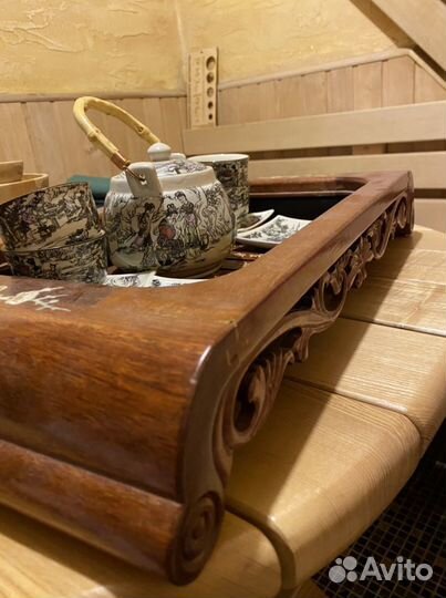 Сервиз чайный с подносом