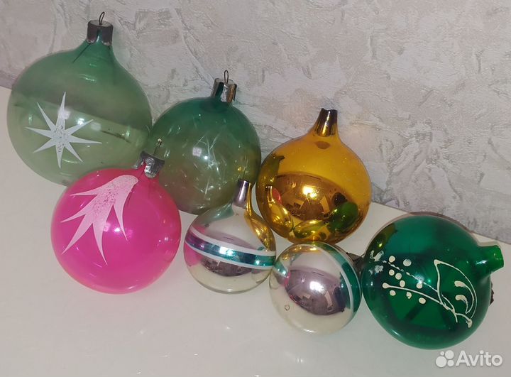 Елочные игрушки СССР