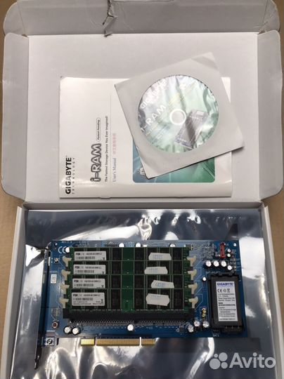 I-RAM (GC-ramdisk) storage device